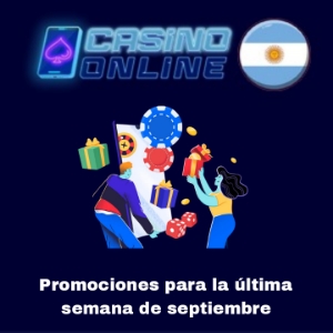 Casino online Argentina: Cierra septiembre con los mejores bonos y promociones